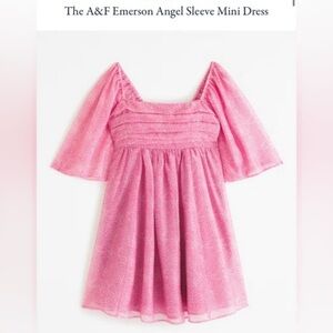 Abercrombie Emerson Angel Sleeve Mini Dress
